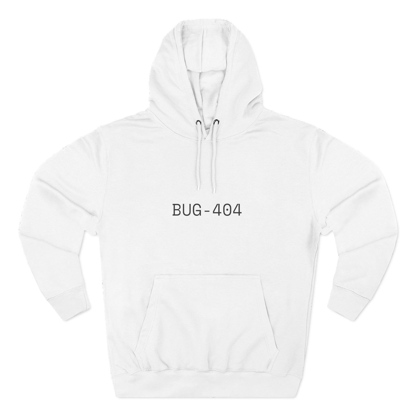 Tech-Inspired Three-Panel Hoodie - Unique Coding & Bug Theme