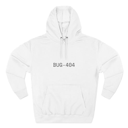Tech-Inspired Three-Panel Hoodie - Unique Coding & Bug Theme