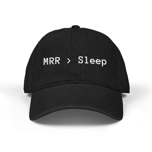 Embroidered Denim Hat - MRR > Sleep